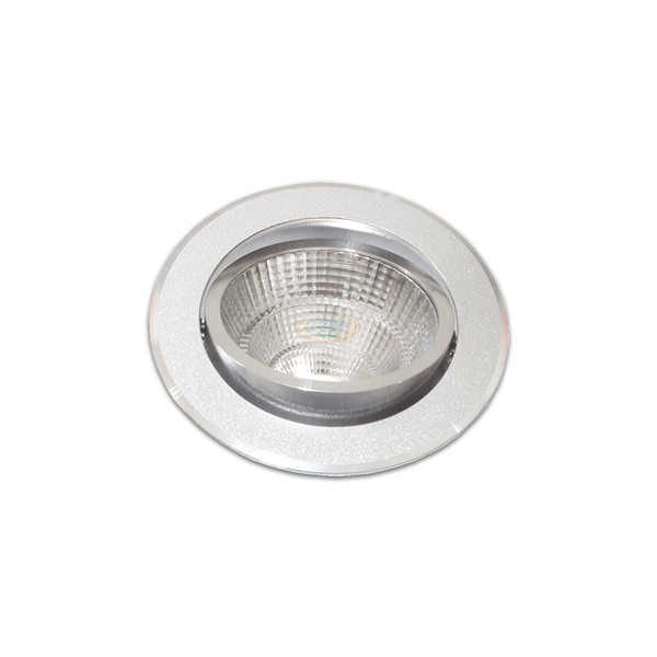 10W/12W 3.5吋 COB LED投射崁燈，9.5cm嵌入孔，燈頭可調整角度